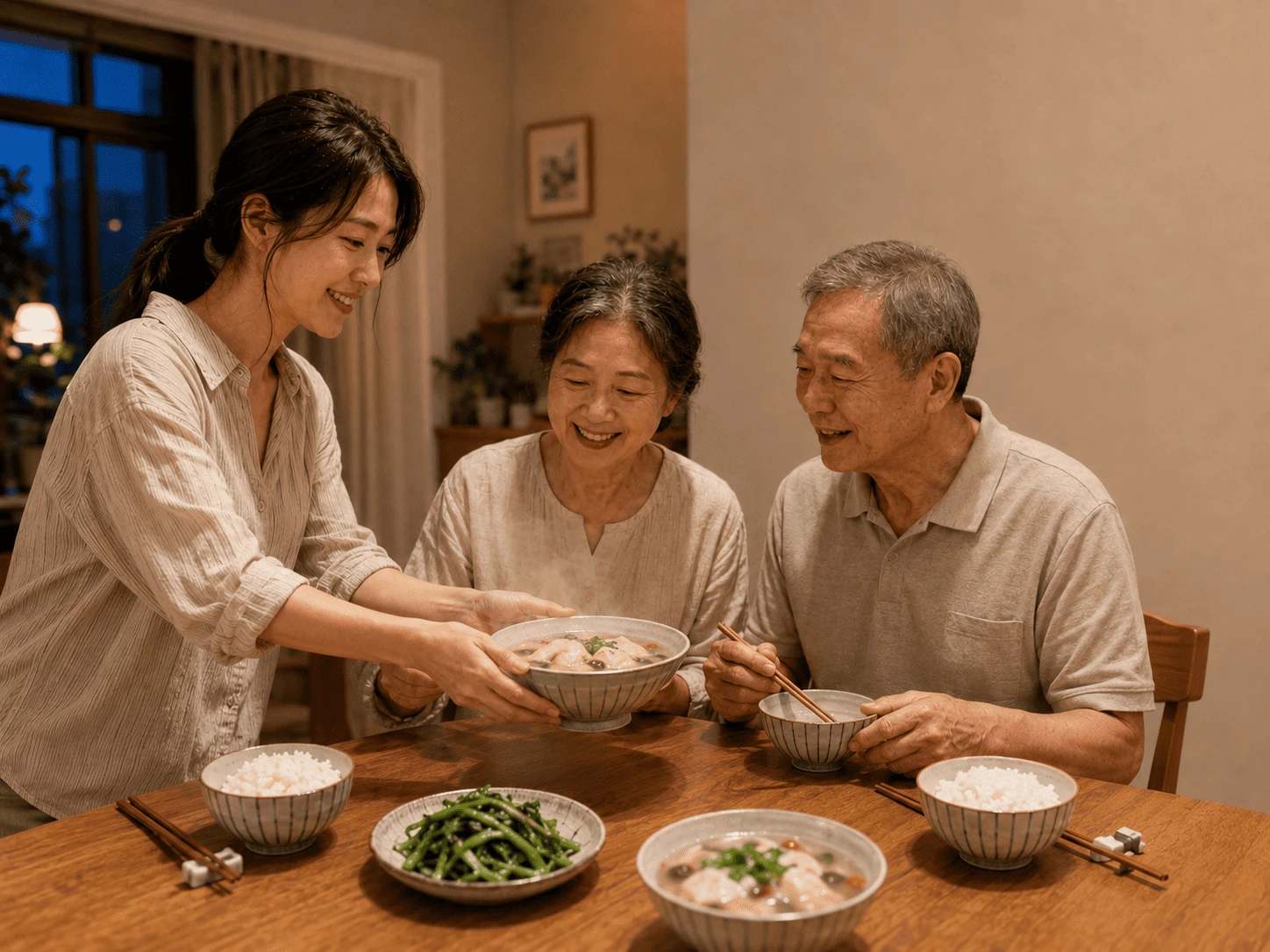 給爸媽喝